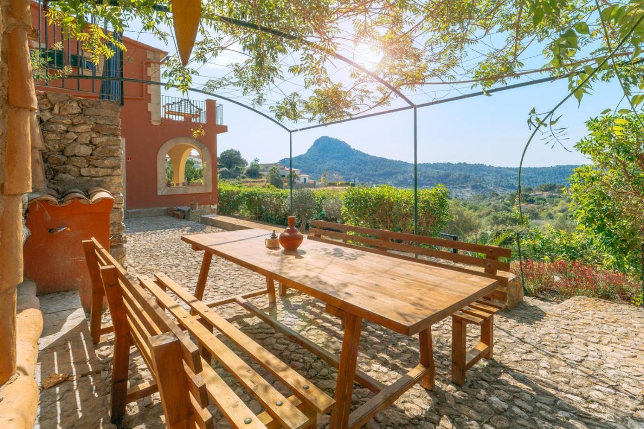 Wunderschoene Ruhige Finca Mit Pool In Galilea Galilea  Exterior foto