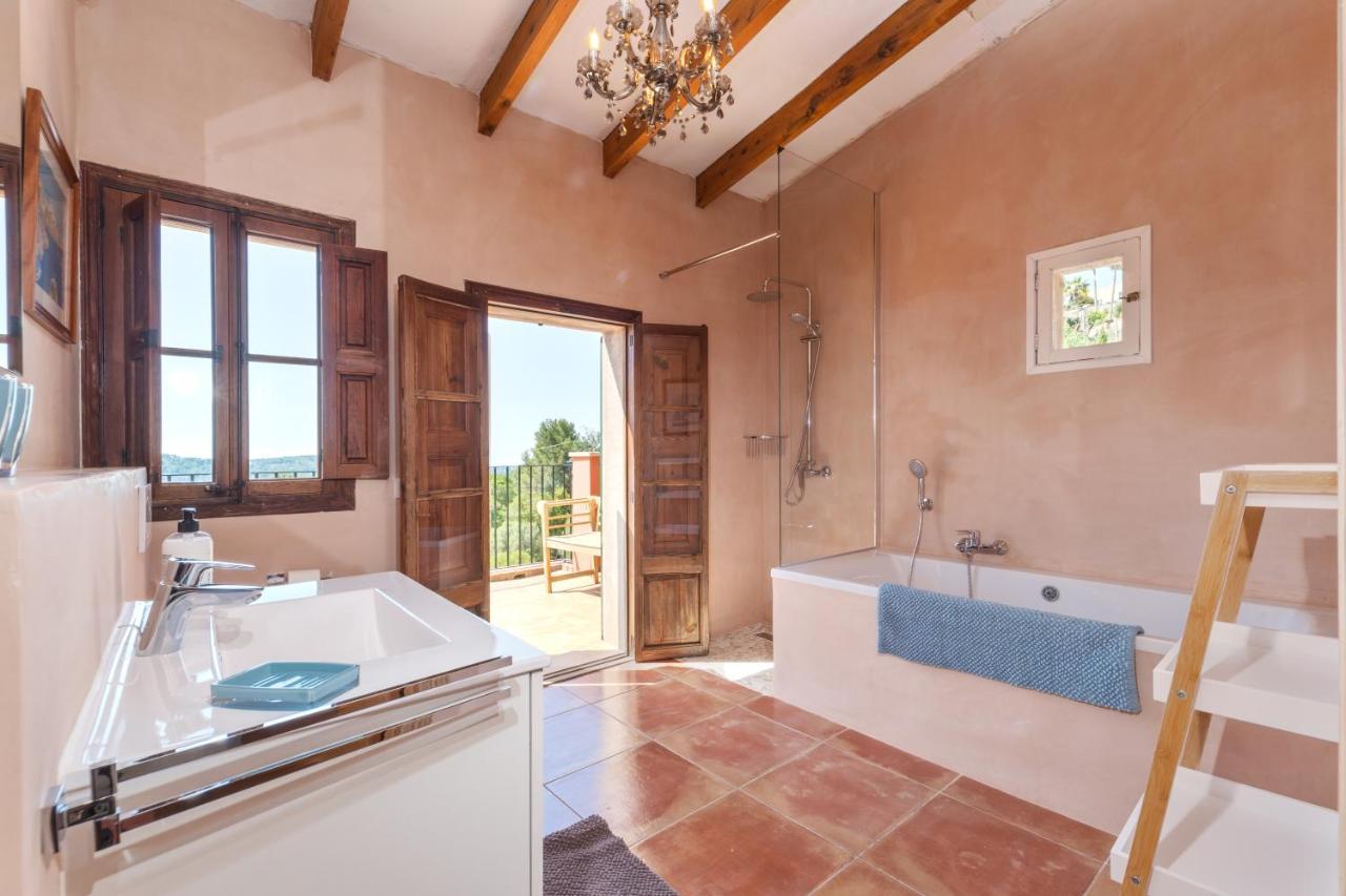 Wunderschoene Ruhige Finca Mit Pool In Galilea Galilea  Exterior foto